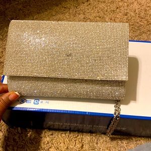 ALDO bling clutch/ crossbody or shoulder bag